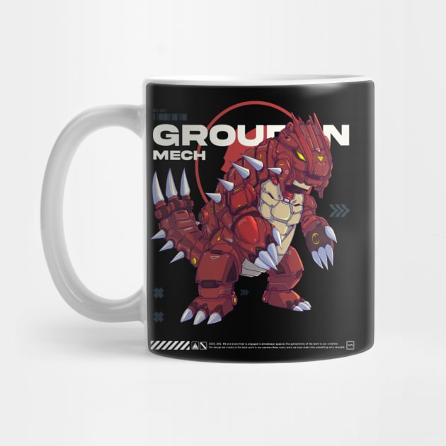 Mecha Groudun by Dnz